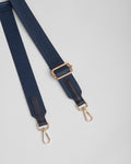 Strap Leather Tab - Navy